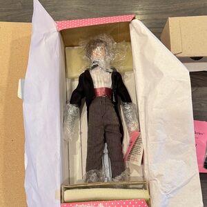 Paradise galleries “groom” Elegant Doll with Black Jacket and Pink Sash 1:24